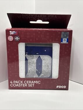 University of Duke NCAA Coaster Foco Ceramic Coaster Set Of 4